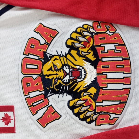 Aurora Panthers #66 Hartman Hockey Jersey HOME - Picture 5 of 7